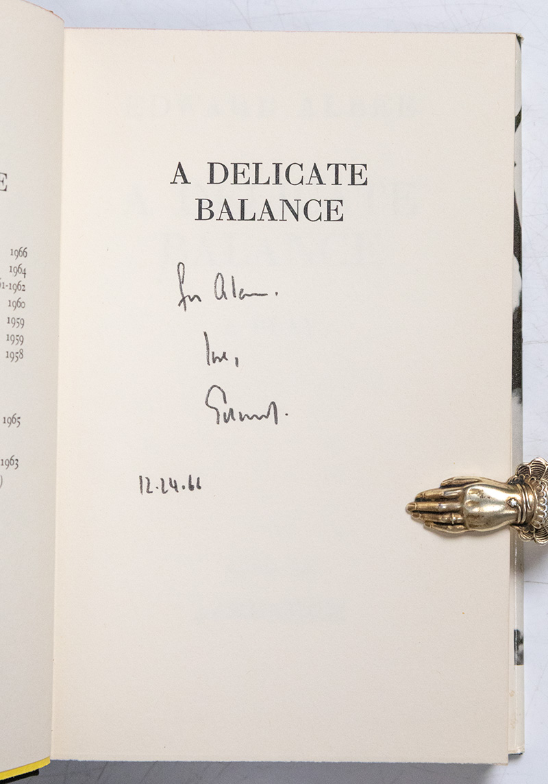 A Delicate Balance.