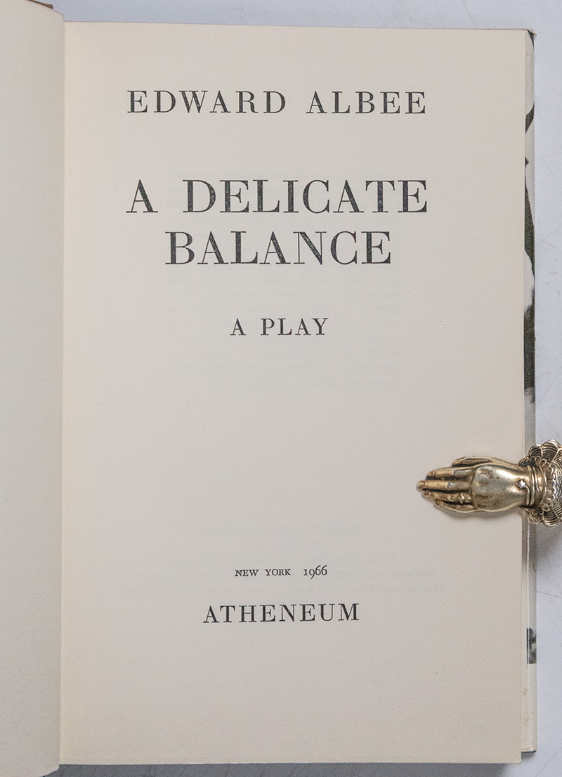 A Delicate Balance.