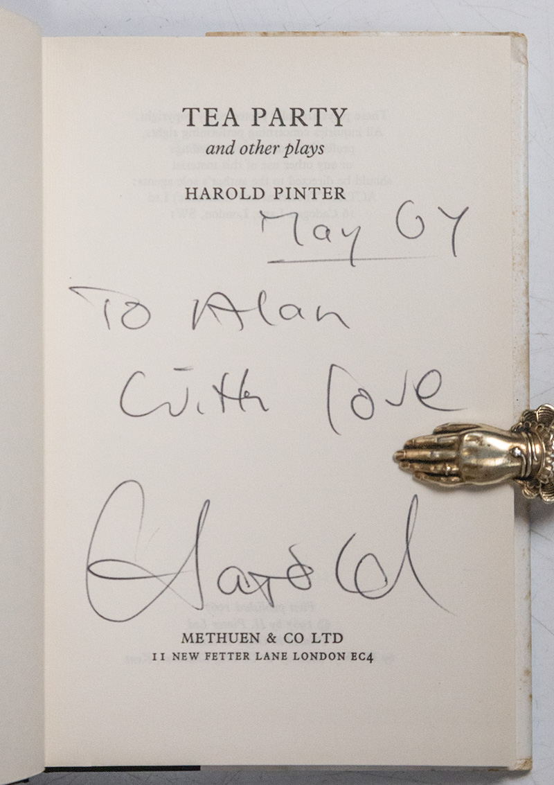 Tea Party and Other Plays.