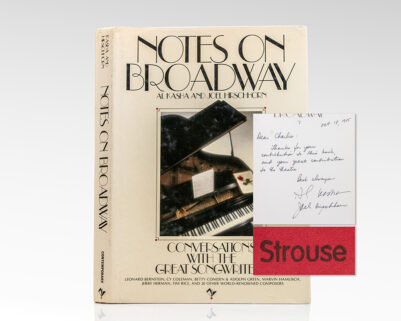 Notes on Broadway: Conversations with the Great Songwriters.