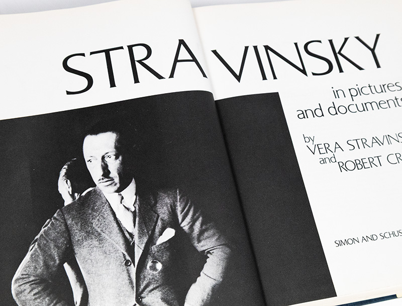 Stravinsky: In Pictures and Documents.