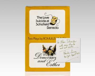 The Love Suicide at Schofield Barracks and Democracy and Esther: Two Plays