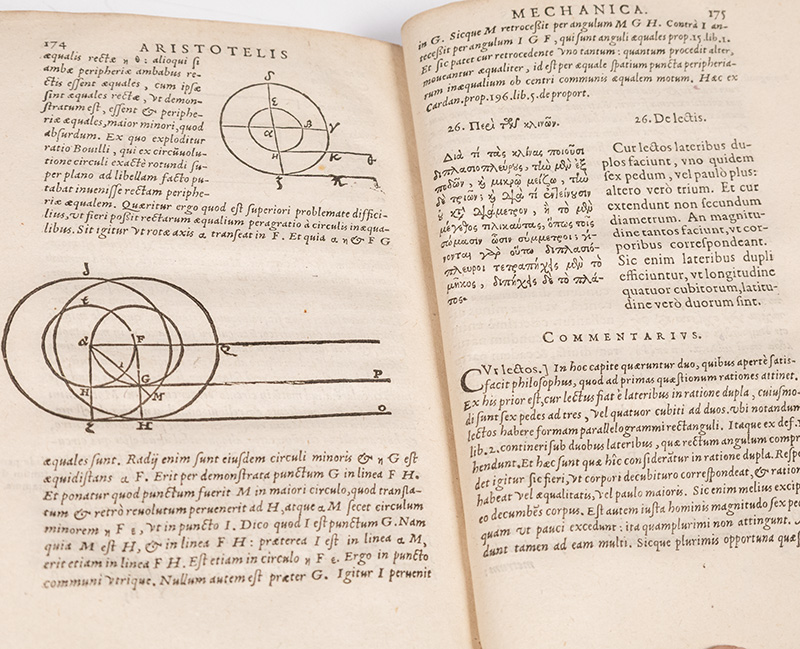 Mechanica Graeca, emendata, Latina facta, & commentariis illustrata ab Henrico Monantholio.