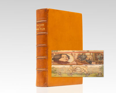 The Works of Oscar Wilde. [Double Fore-Edge Painting].