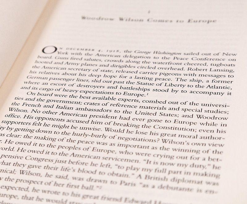 Paris 1919: Six Months That Changed the World.