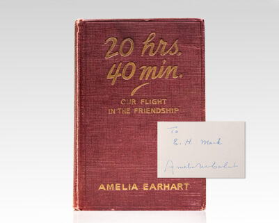 20 Hrs. 40 Min. Our Flight in the Friendship: The American Girl, First Across the Atlantic by Air, Tells Her Story.