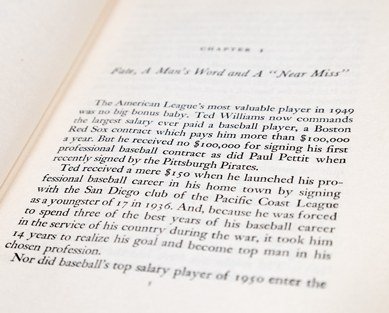 Ted Williams: A Biography of The Kid.