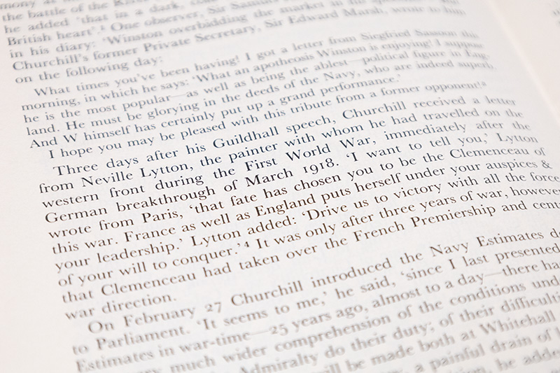 Winston S. Churchill: Finest Hour 1939-1941.