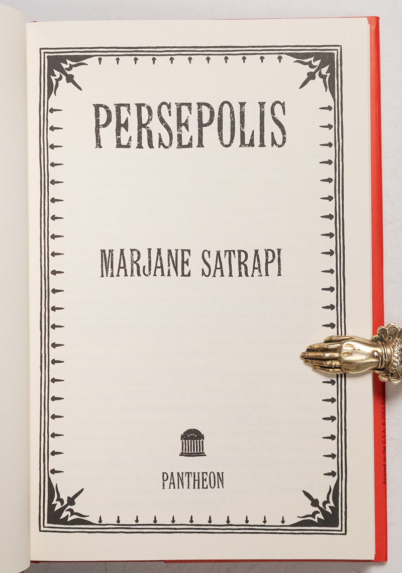 Persepolis: The Story of A Childhood.