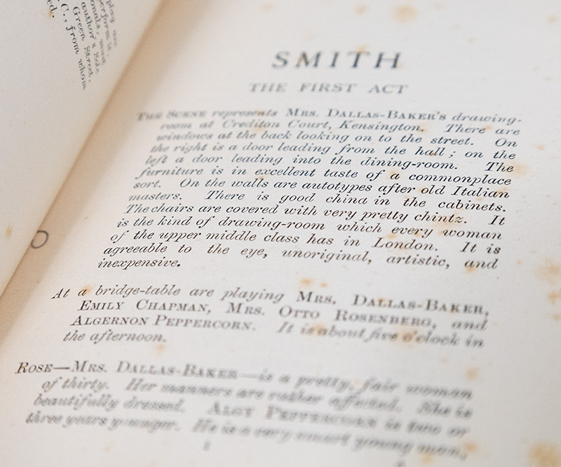 Smith: A Comedy in Four Acts. - Image 3