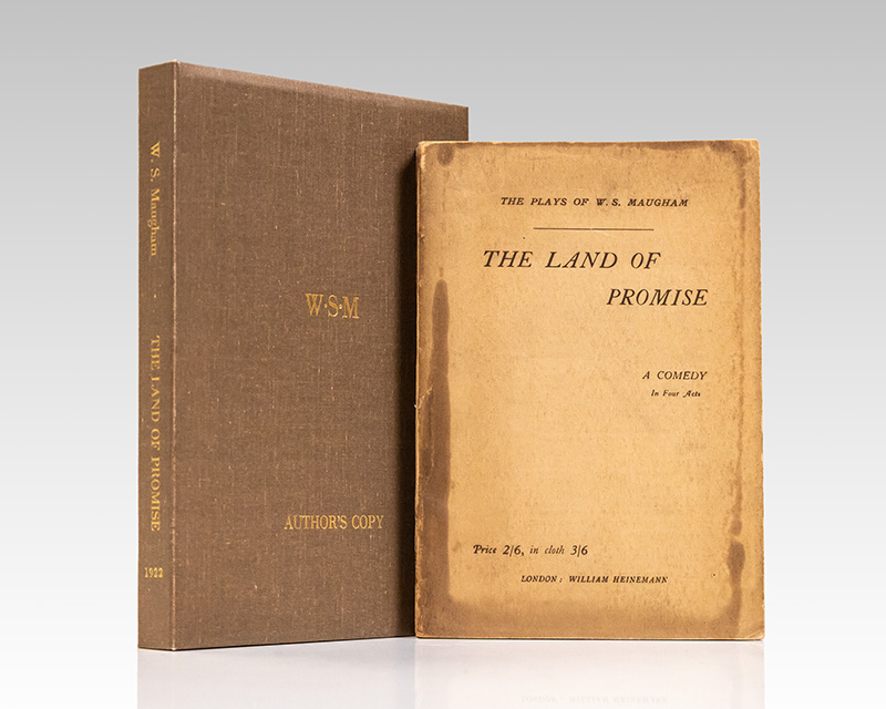 The Land of Promise: A Comedy in Four Acts.