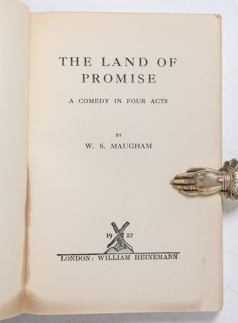 The Land of Promise: A Comedy in Four Acts. - Image 2