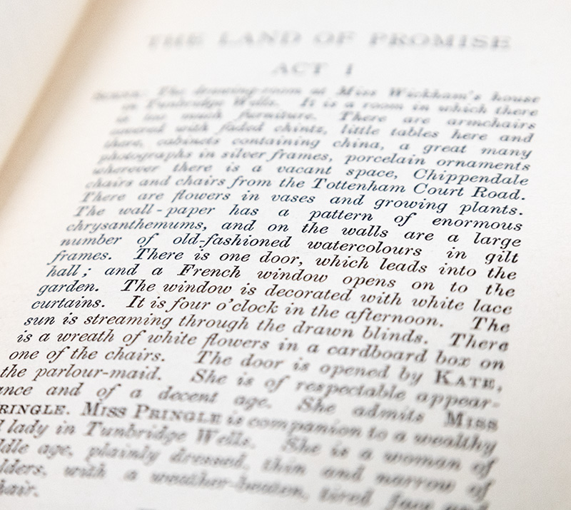 The Land of Promise: A Comedy in Four Acts. - Image 3