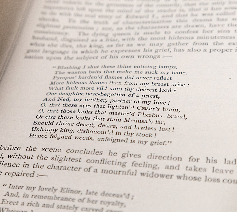 The Works of Shakespeare.