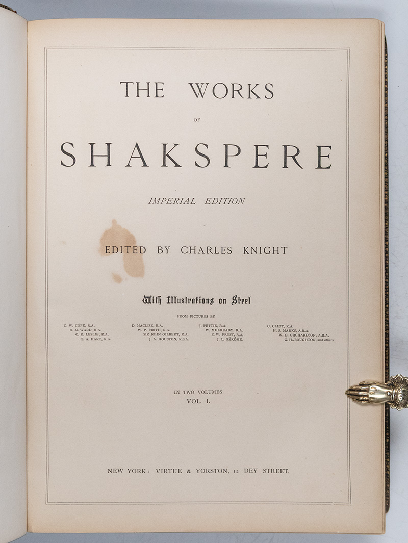 The Works of Shakespeare.