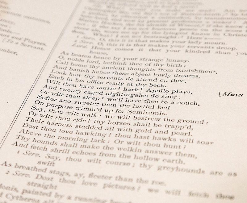 The Works of Shakespeare.