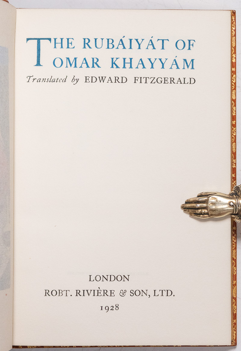 The Rubaiyat of Omar Khayyám.