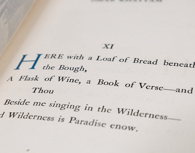 The Rubaiyat of Omar Khayyám.